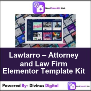 Lawtarro – Attorney and Law Firm Elementor Template Kit