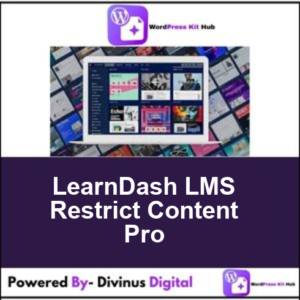 LearnDash LMS Restrict Content Pro
