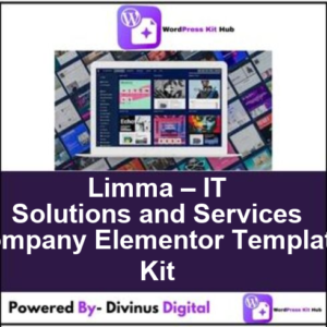Limma – IT Solutions and Services Company Elementor Template Kit
