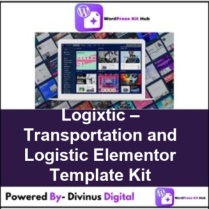 Logixtic – Transportation and Logistic Elementor Template Kit