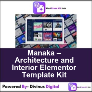 Manaka – Architecture and Interior Elementor Template Kit
