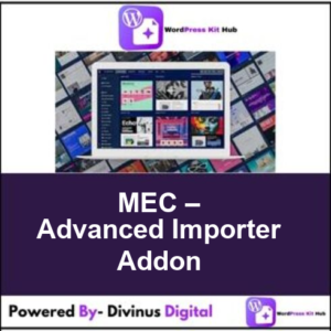 MEC – Advanced Importer Addon
