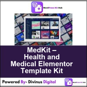 MedKit – Health and Medical Elementor Template Kit
