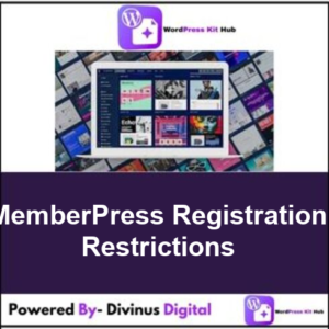 MemberPress Registration Restrictions