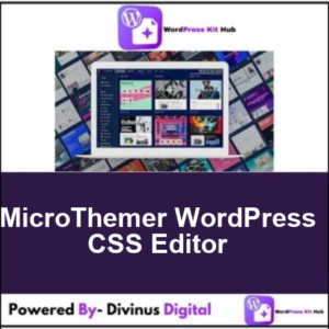 MicroThemer WordPress CSS Editor
