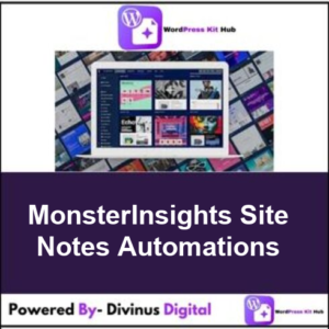 MonsterInsights Site Notes Automations