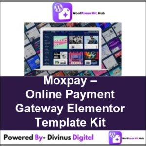 Moxpay – Online Payment Gateway Elementor Template Kit