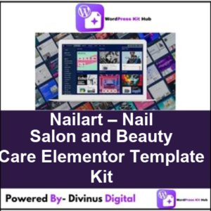 Nailart – Nail Salon and Beauty Care Elementor Template Kit