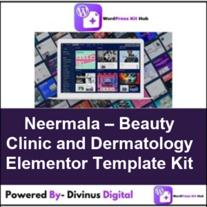 Neermala – Beauty Clinic and Dermatology Elementor Template Kit