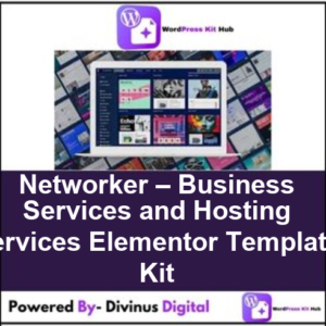 Networker – Business Services and Hosting Services Elementor Template Kit