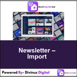 Newsletter – Import