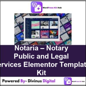 Notaria – Notary Public and Legal Services Elementor Template Kit