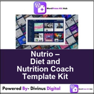 Nutrio – Diet and Nutrition Coach Template Kit