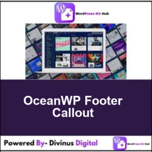 OceanWP Footer Callout