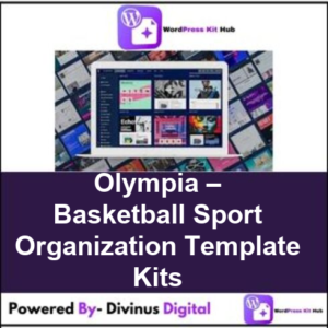 Olympia – Basketball Sport Organization Template Kits