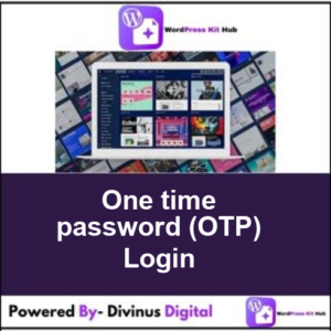 One time password (OTP) Login