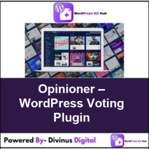 Opinioner – WordPress Voting Plugin