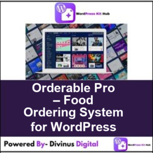 Orderable Pro – Food Ordering System for WordPress