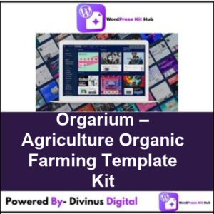 Orgarium – Agriculture Organic Farming Template Kit