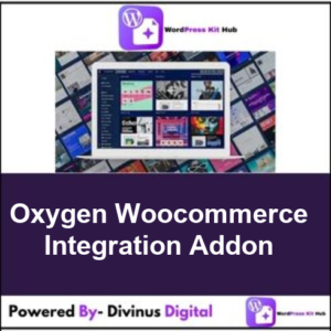 Oxygen Woocommerce Integration Addon