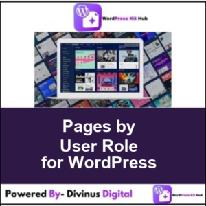 Pages by User Role for WordPress