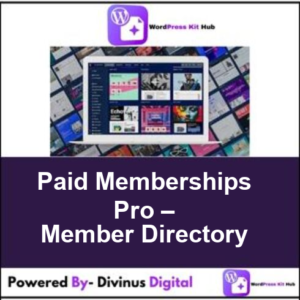 Paid Memberships Pro – Member Directory
