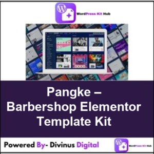 Pangke – Barbershop Elementor Template Kit