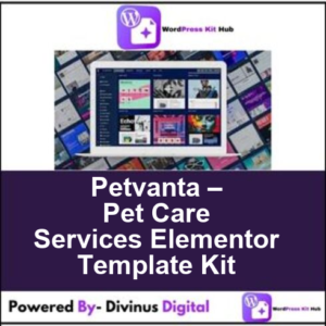 Petvanta – Pet Care Services Elementor Template Kit