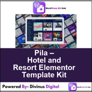 Pila – Hotel and Resort Elementor Template Kit