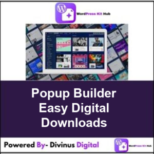 Popup Builder Easy Digital Downloads