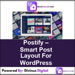Postify – Smart Post Layout For WordPress
