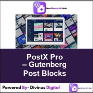 PostX Pro – Gutenberg Post Blocks