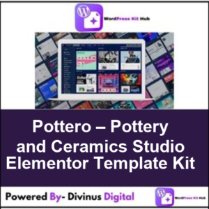 Pottero – Pottery and Ceramics Studio Elementor Template Kit