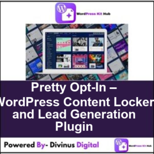 Pretty Opt-In – WordPress Content Locker and Lead Generation Plugin