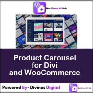 Product Carousel for Divi and WooCommerce