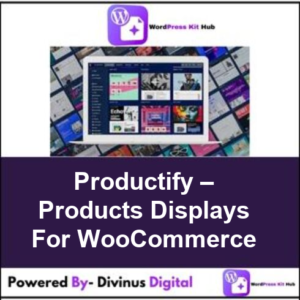 Productify – Products Displays For WooCommerce