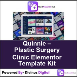 Quinnie – Plastic Surgery Clinic Elementor Template Kit