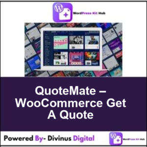 QuoteMate – WooCommerce Get A Quote