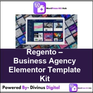 Regento – Business Agency Elementor Template Kit