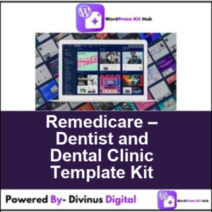 Remedicare – Dentist and Dental Clinic Template Kit