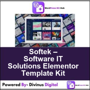 Softek – Software IT Solutions Elementor Template Kit
