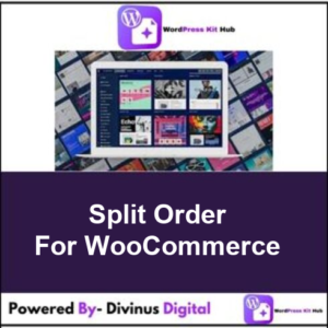 Split Order For WooCommerce