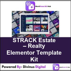 STRACK Estate – Realty Elementor Template Kit