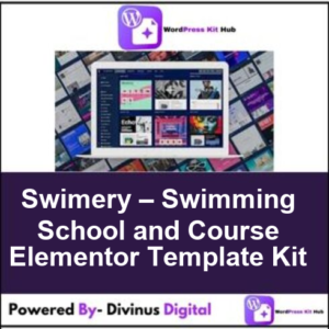 Swimery – Swimming School and Course Elementor Template Kit