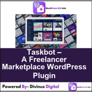 Taskbot – A Freelancer Marketplace WordPress Plugin