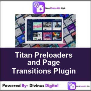 Titan Preloaders and Page Transitions Plugin