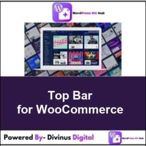Top Bar for WooCommerce
