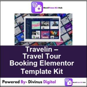 Travelin – Travel Tour Booking Elementor Template Kit