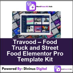 Travood – Food Truck and Street Food Elementor Pro Template Kit