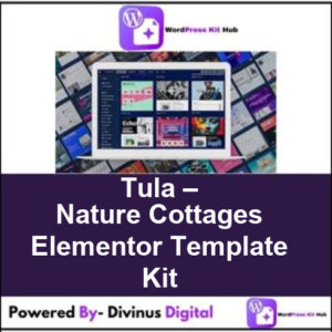 Tula – Nature Cottages Elementor Template Kit